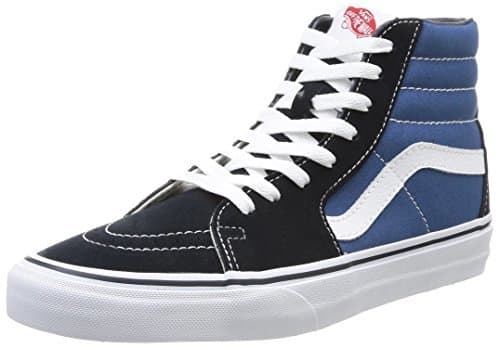 Moda Vans, Zapatillas Altas Unisex Adulto, Azul