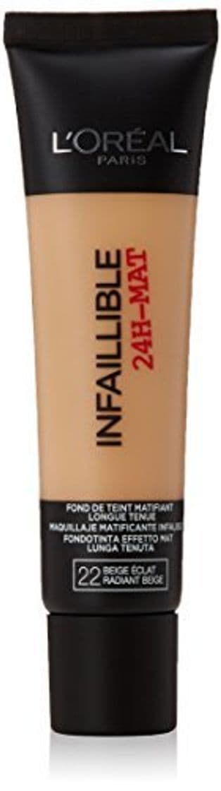 Beauty L'Oreal Paris Base de Maquillaje Infalible Mate 24 h Tono 022