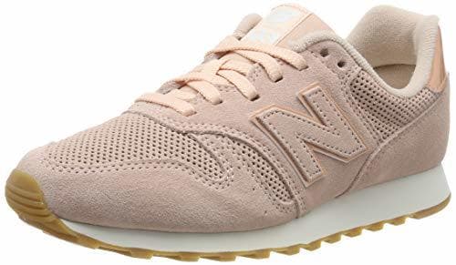 Fashion New Balance 373, Zapatillas para Mujer, Rosa