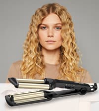 Belleza BaByliss Easy Wave C260E - Plancha de pelo para ondas