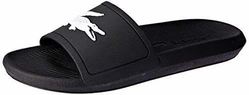 Moda Lacoste Croco Slide 119 3 Cfa, Sandalias de Punta Descubierta para Mujer,