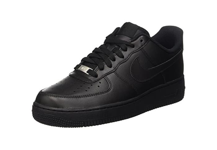 Moda Nike Wmns Air Force 1 '07 - Zapatos Mujer, Negro