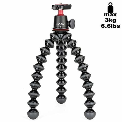 Electronic JOBY GorillaPod Kit 3K - Trípode Flexible Ligero con Rótula para Cámaras