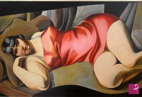 Moda La túnica Rosa, Tamara de Lempicka