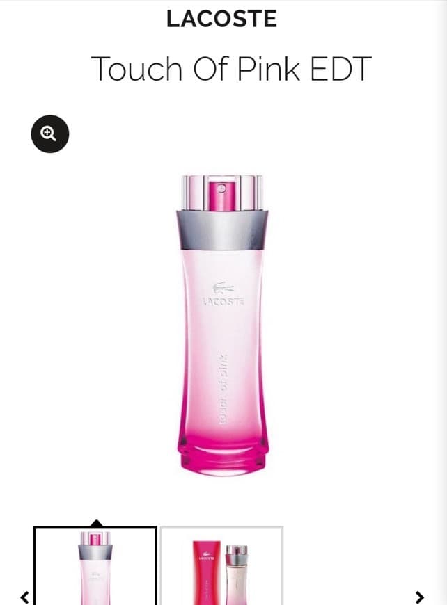 Product TOUCH OF PINK EDT Lacoste precio