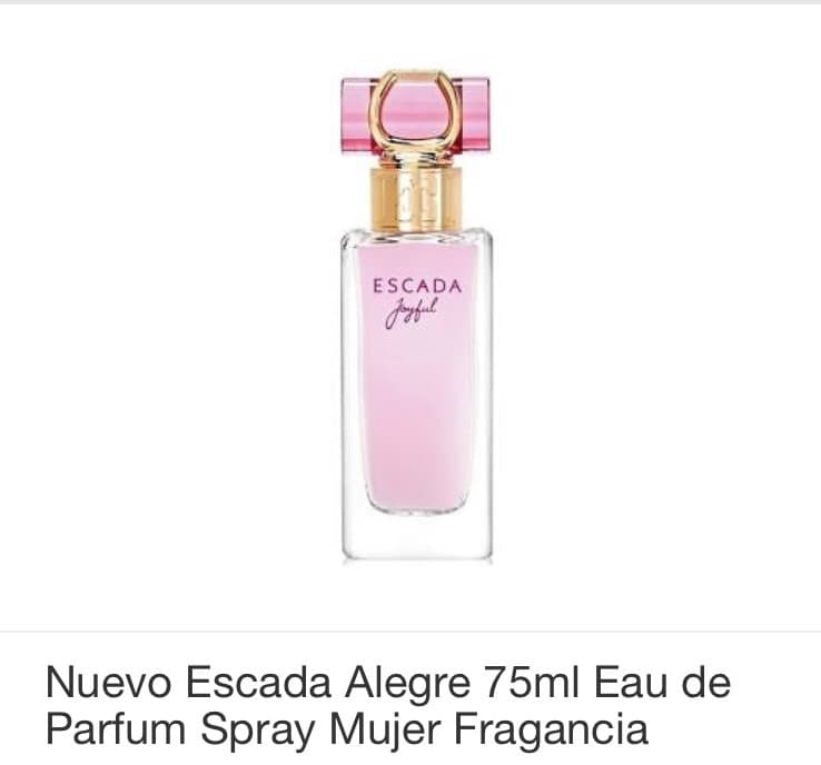 Product Nuevo Escada Alegre 75ml Eau de Parfum Spray Mujer Fragancia ...