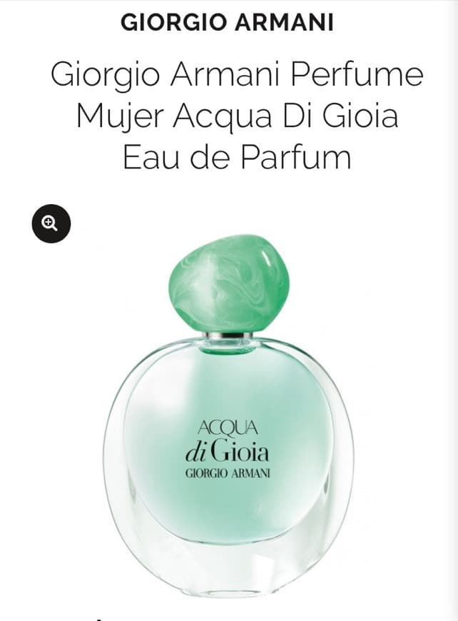 Product Giorgio Armani Perfume Mujer Acqua Di Gioia Eau de Parfum