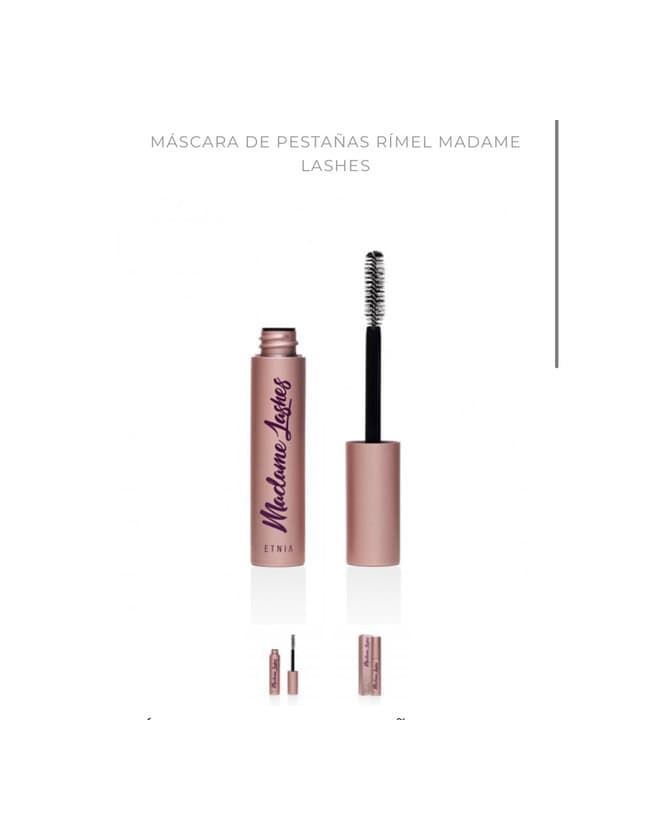 Product mascara de pestañas ETNIA