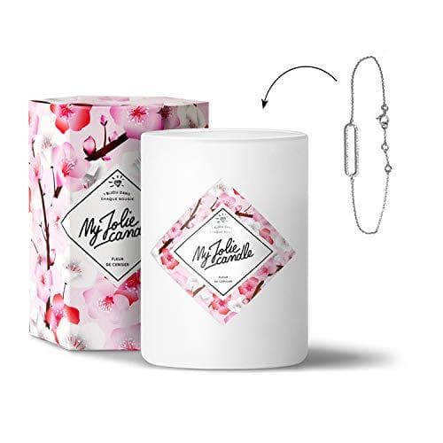 Home Vela-joya con aroma de flor de cerezo – Pulsera