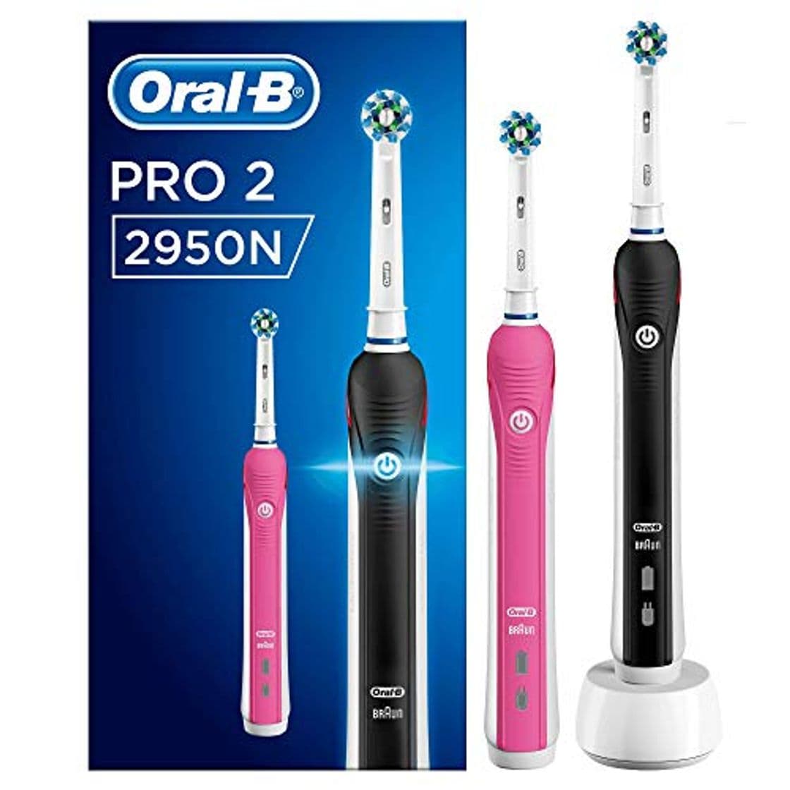 Belleza Oral-B 2950N Pro 2 - Cepillo Eléctrico Recargable