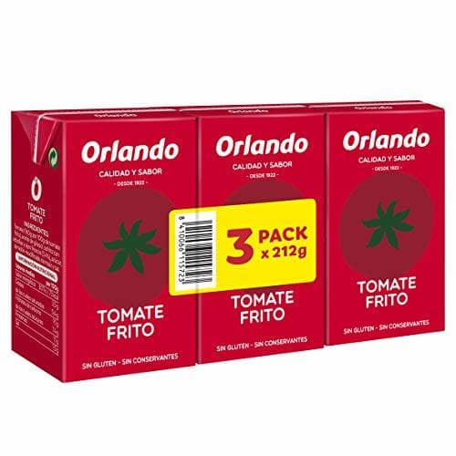 Product Orlando Tomate Frito Clásico - Pack de 3 x 210 g -