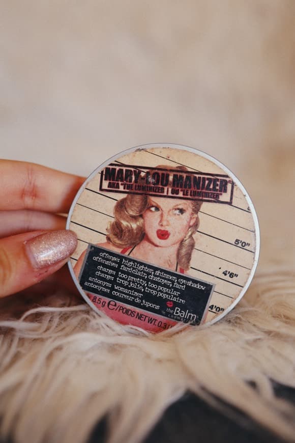 Belleza The Balm Highlighter Powder Mary Lou Manizer Shimmer Highlighter Puder Rozświetlający