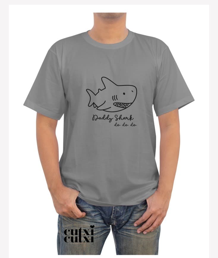 Fashion T-shirt Daddy Shark (Cutxi Cutxi)