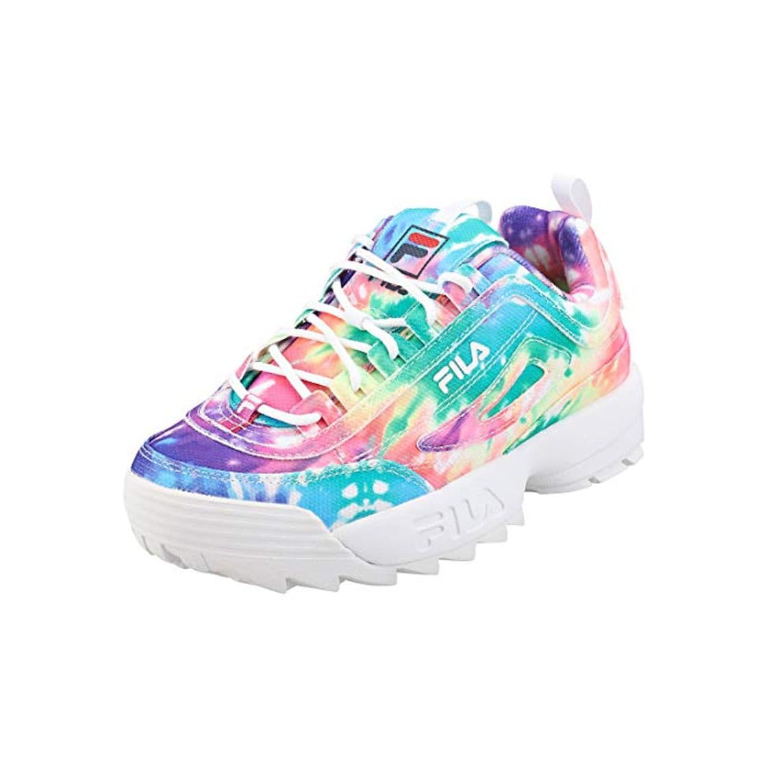 Fashion Fila Disruptor 2 Tie Dye Mujeres Zapatillas Moda - 38