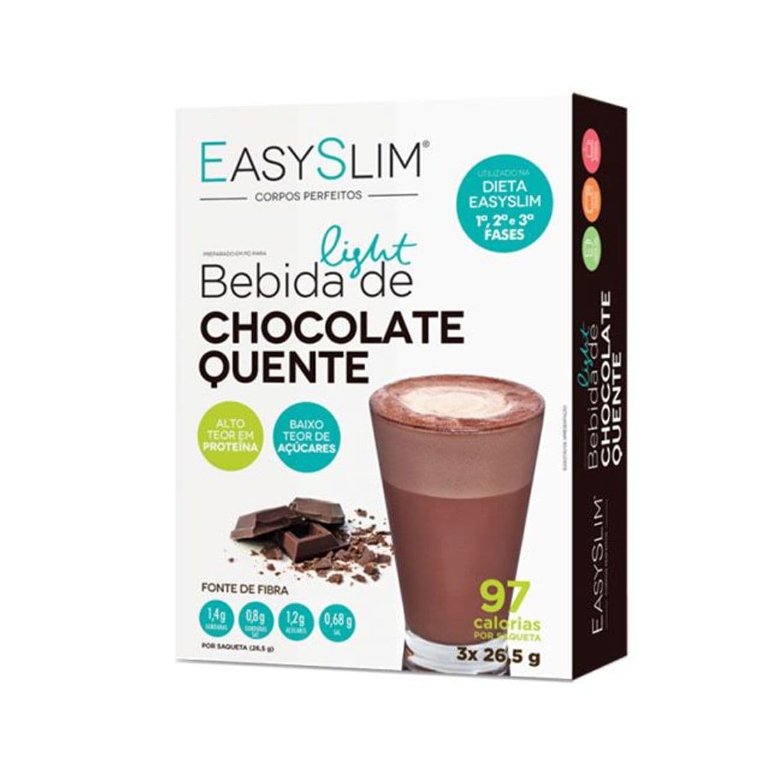 Fashion Bebida Chocolate Quente Easy Slim