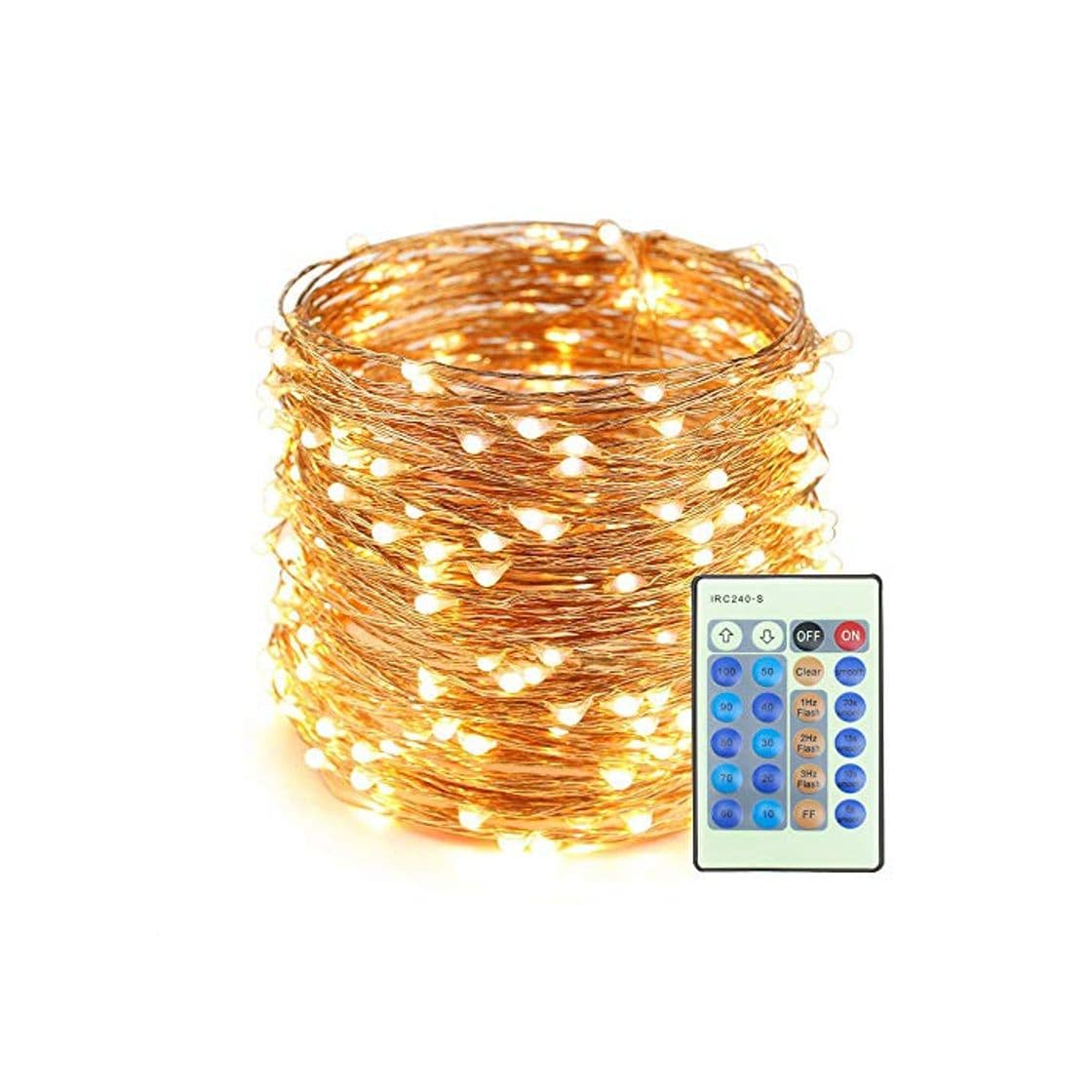 Producto Fairy Lights Fairy String Lights Plug Operated Waterproof