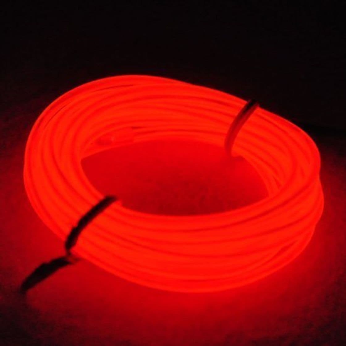 Producto 5 metros Flexible Neon EL Wire Light electroluminiscente con el regulador batería