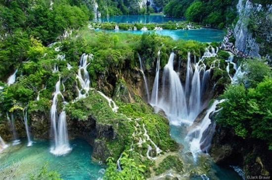 Lugar Parque Nacional de los Lagos de Plitvice, Croacia