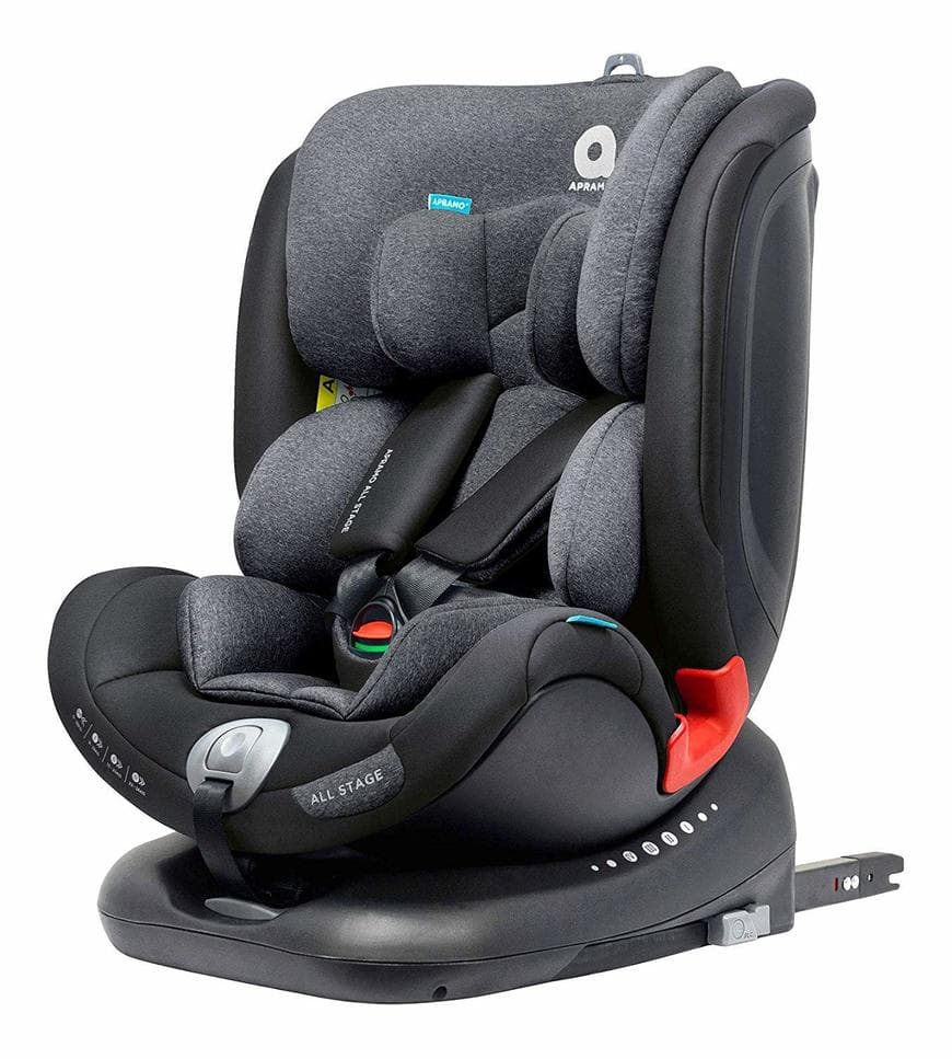 Producto Apramo All Stage, Sillas de auto infantil, Grupos 0/1/2/3, Negro