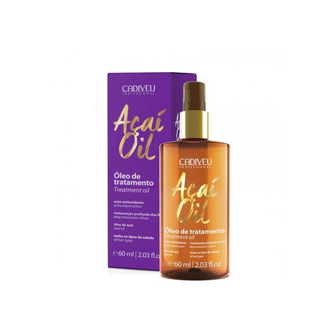 Producto Cadiveu Açai Oil Óleo De Tratamento - 60Ml » Condicionador »