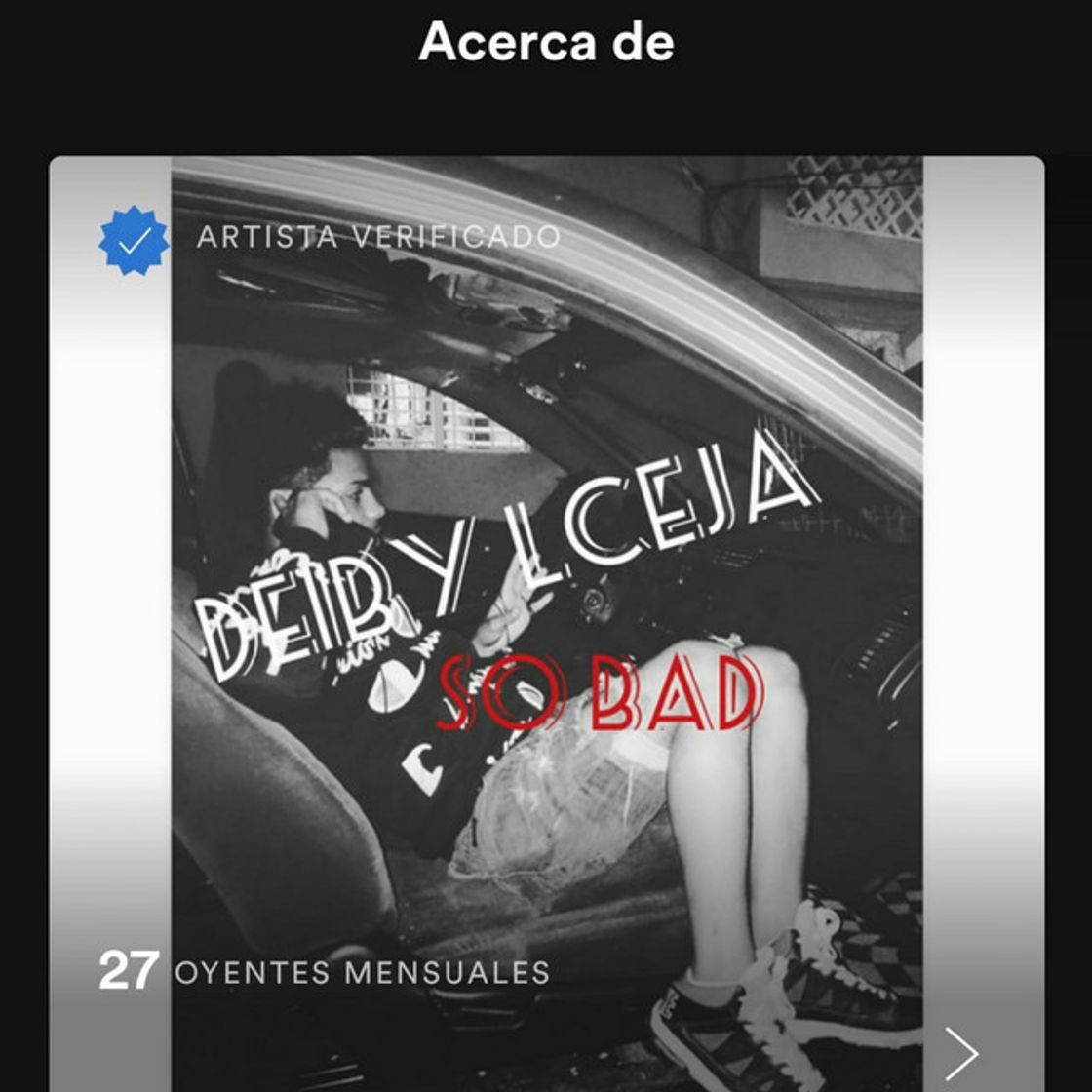 Canción So Bad