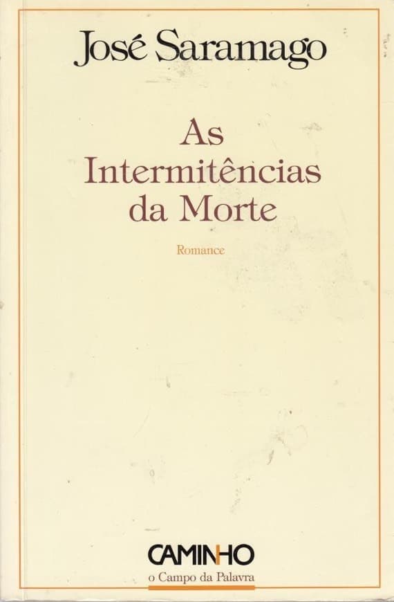 Libro As Intermitências da Morte