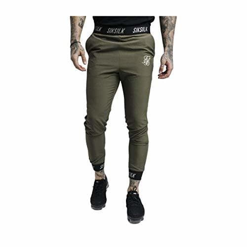 Fashion Sik Silk Pantalon Pursuit Khaki