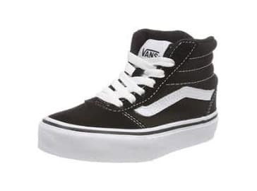 Fashion Vans Ward Hi Mujer, Zapatillas Altas, Negro