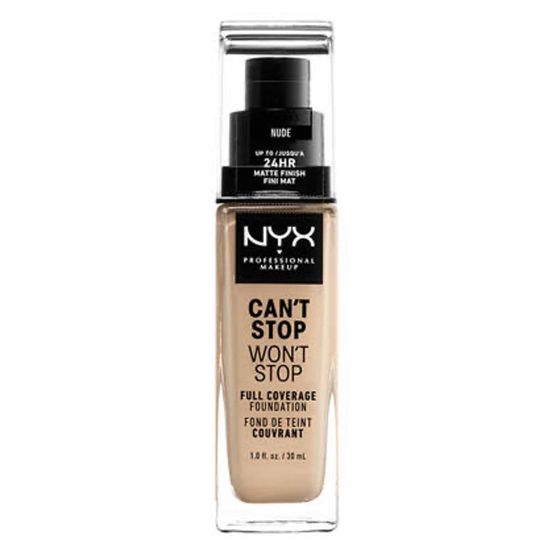 Moda Can't Stop Won't Stop Full Coverage Foundation | NYX Professional