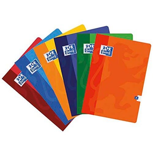 Product Oxford - Cuaderno A4 Pauta 2,5mm 48hj 90gr, multicolor