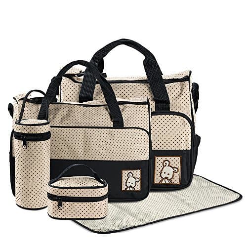 Place FREESOO Set 5 kits Bolsa de Mama Para Bebe Biberon Bolso Cambiador