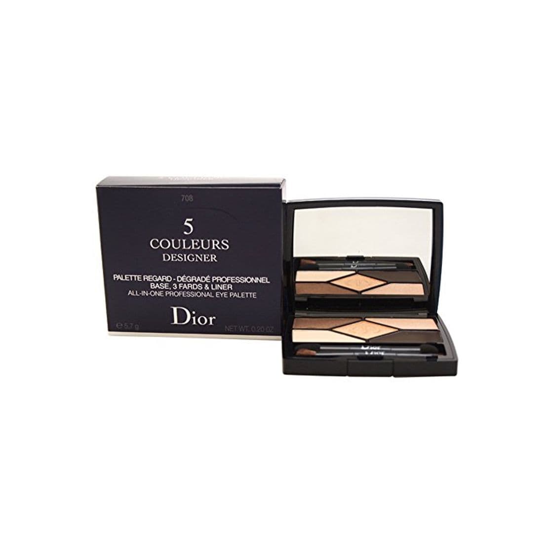 Beauty DIOR 5 COULEURS DESIGNER #708-amber 5,7 gr