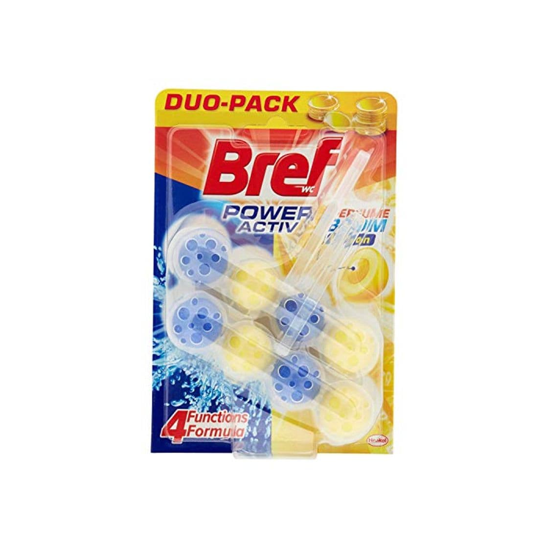 Producto Bref Power Activ Duplo Limón Cesta WC - Paquete de 2 x