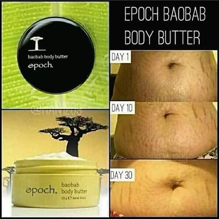 Product Epoch baobab body butter