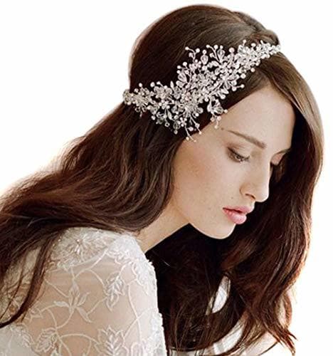 Product Butterme diadema de pedrería de cristal para novia, accesorios de boda para