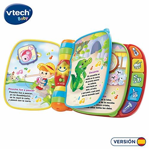 Producto VTech Baby - Primeras canciones, Libro musical infantil con canciones populares para