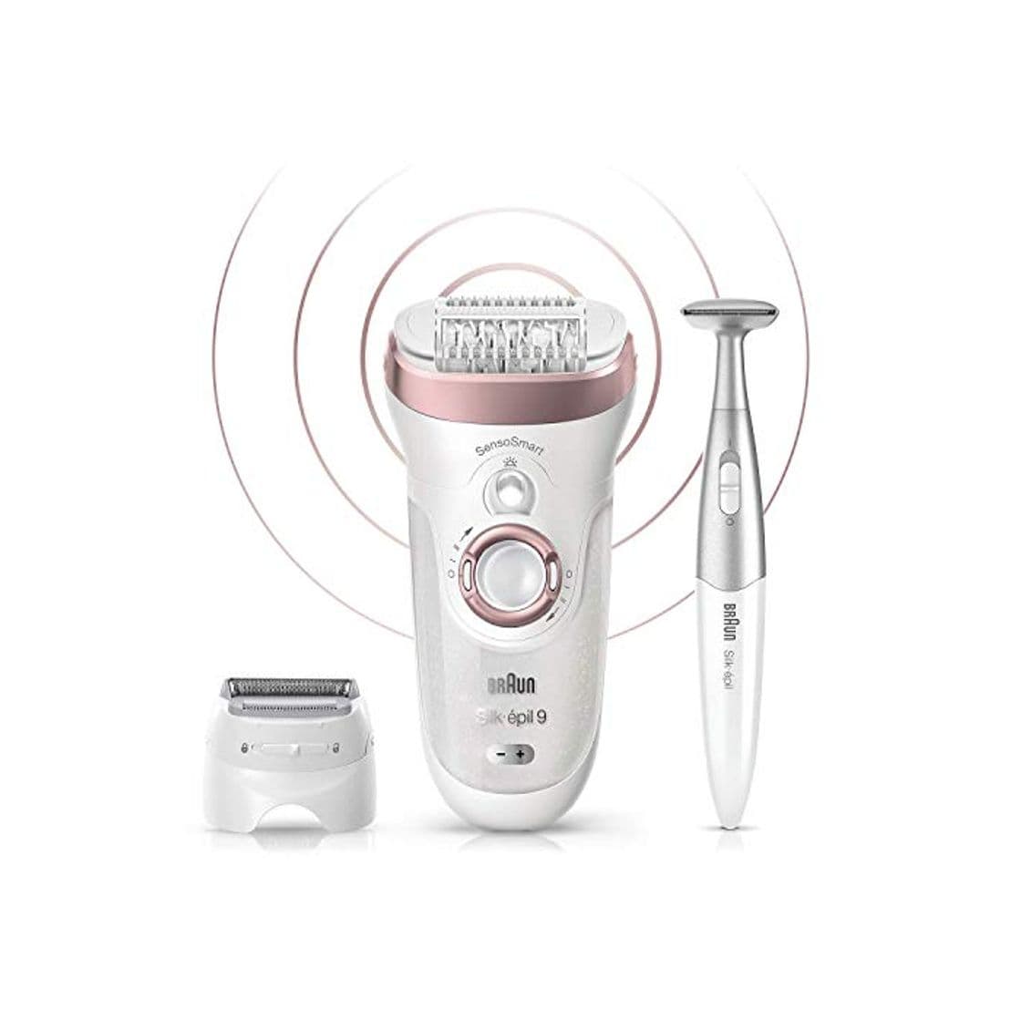 Belleza Braun Silk-épil 9 9/890 Pack con depiladora inalámbrica