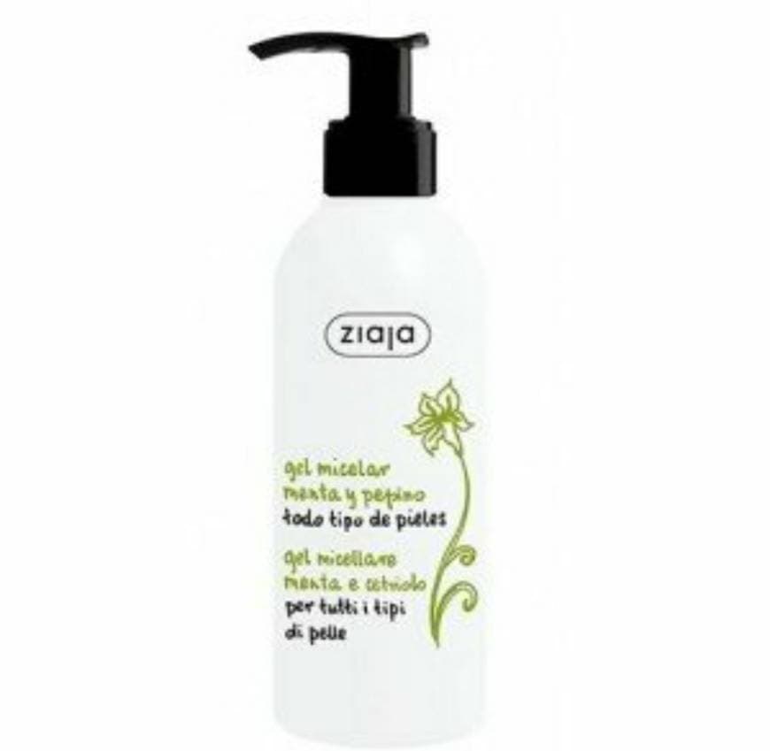 Producto Pepino y Menta Gel limpiador micelar