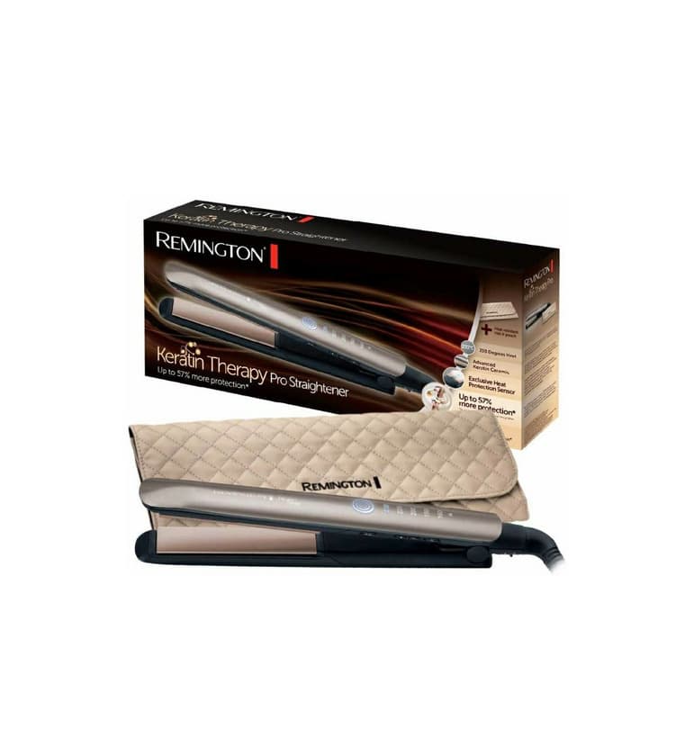 Belleza Remington Keratin Therapy Pro S8590 - Plancha de Pelo Profesional