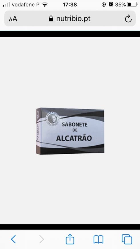 Producto Sabonete de alcatrão 