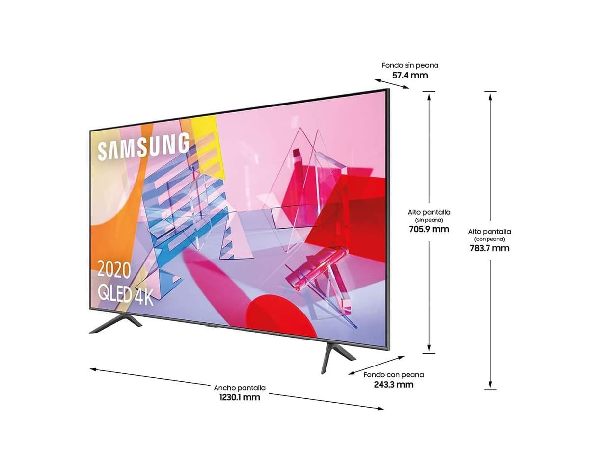 Producto Samsung QLED 4K 2020 55Q70T - Smart TV de 55" con Resolución