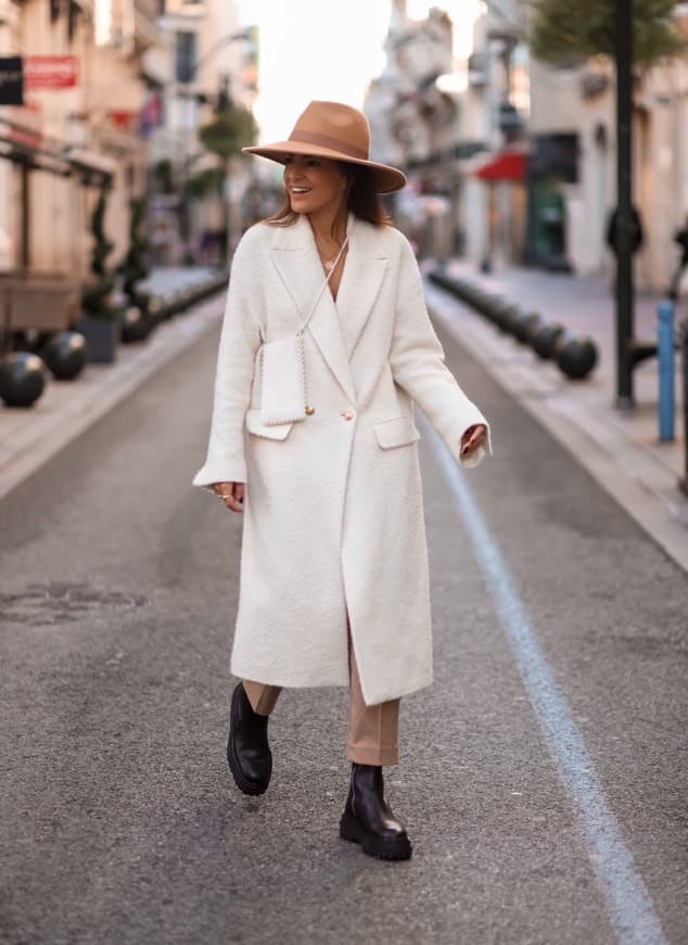 Moda White coat