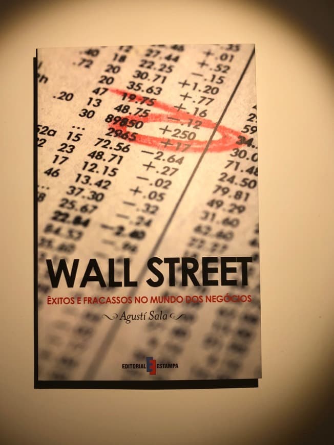 Book Wall street Êxitos e fracassos no mundo dos negocios de agusti sala