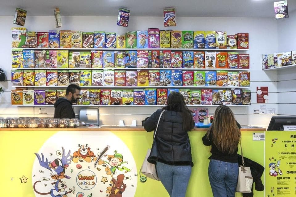 Restaurants Cereal world vila