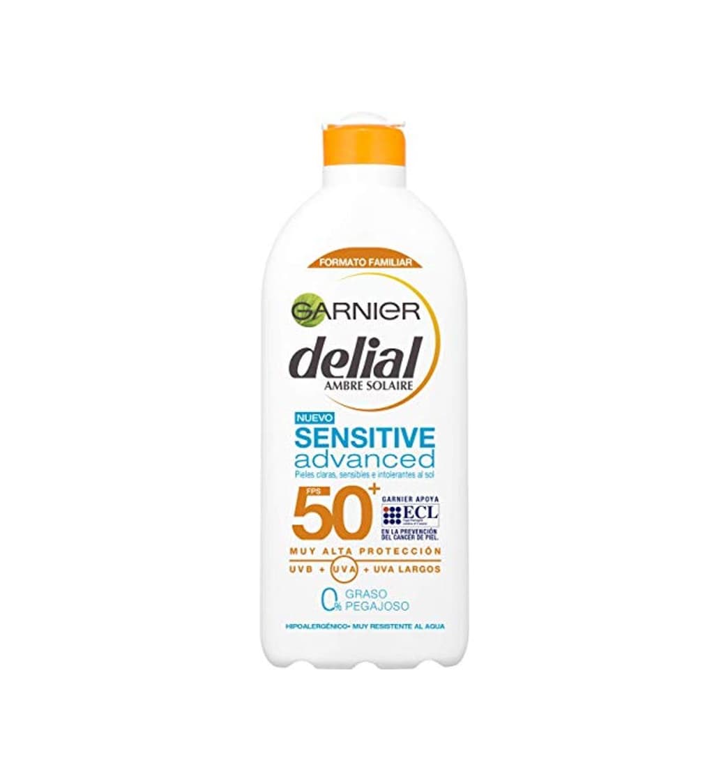 Beauty Garnier Delial Sensitive Advance, Filtro solar corporal