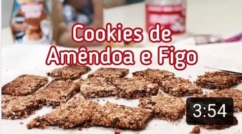 Fashion Cookies de Amêndoas e Figos