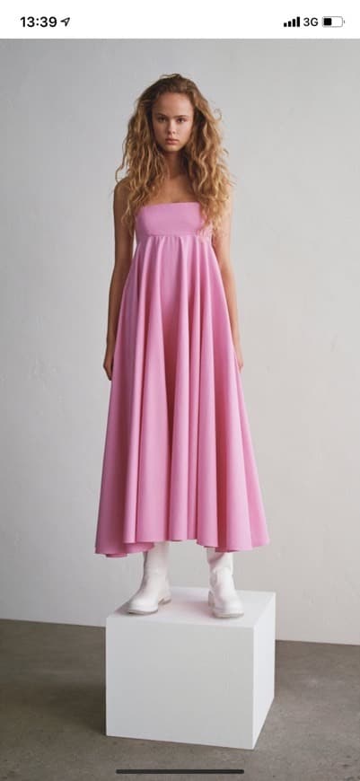 Fashion Zara Pink dress