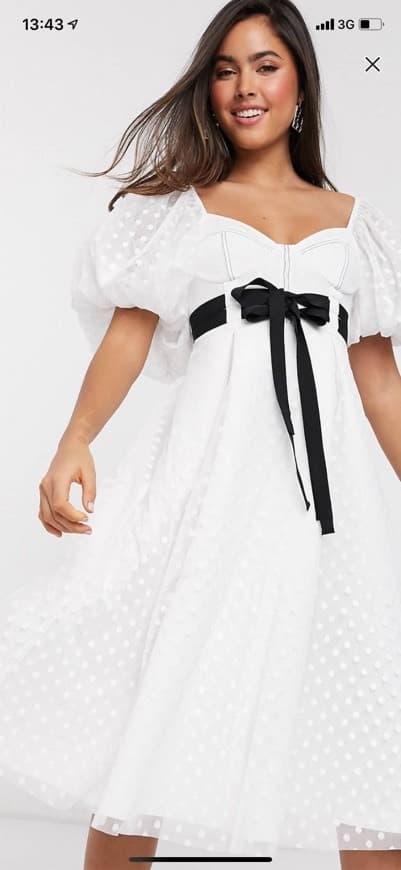 Fashion ASOS white dress 