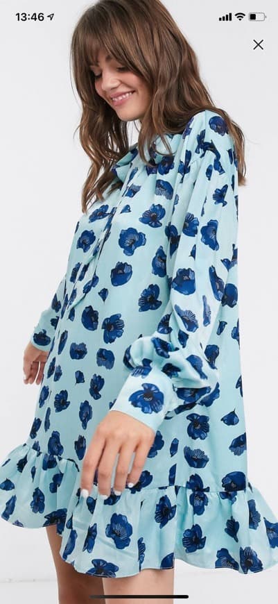 Product Asos Blue flower dress