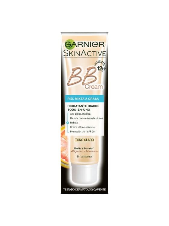 Belleza Garnier Skin Active BB Cream Matificante Crema Correctora y Anti Imperfecciones para